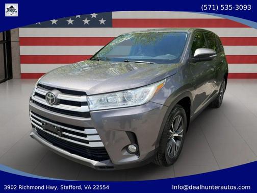 Predawn Gray Mica 2019 Toyota Highlander LE Plus