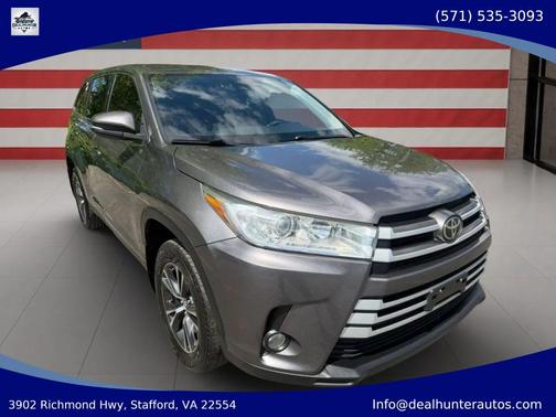 Predawn Gray Mica 2019 Toyota Highlander LE Plus