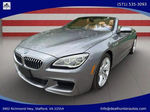 Gray 2017 BMW 640 i xDrive