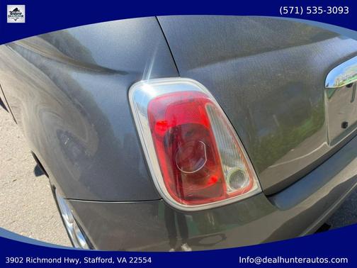 Gray 2012 FIAT 500 Pop