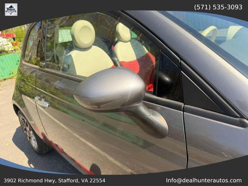 Gray 2012 FIAT 500 Pop