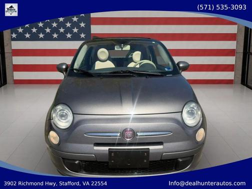 Gray 2012 FIAT 500 Pop