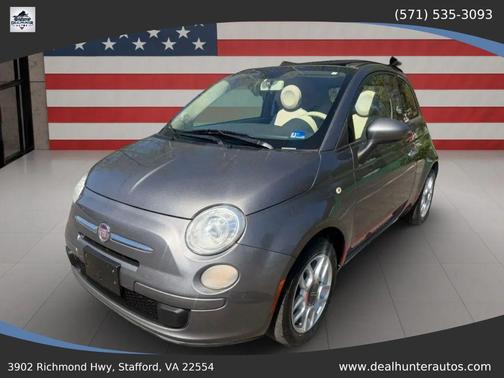 Gray 2012 FIAT 500 Pop