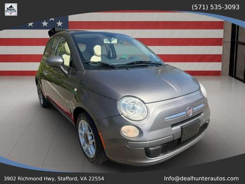 Gray 2012 FIAT 500 Pop
