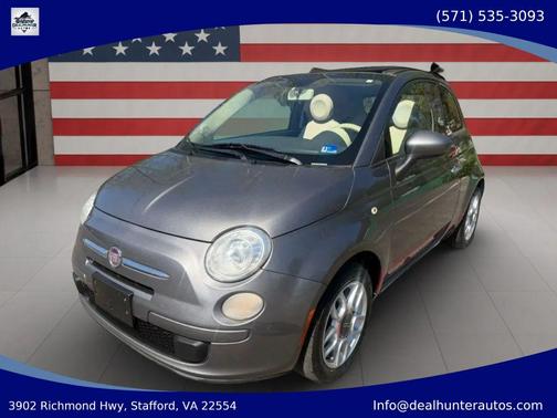 Gray 2012 FIAT 500 Pop