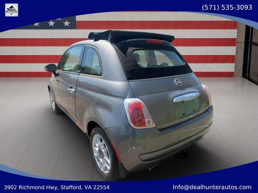 Gray 2012 FIAT 500 Pop