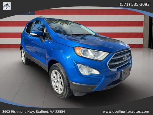 Blue 2018 Ford EcoSport SE