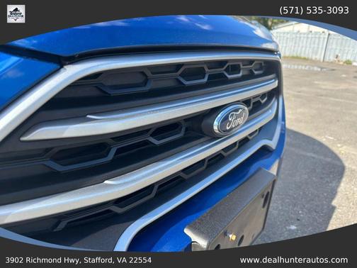 Blue 2018 Ford EcoSport SE