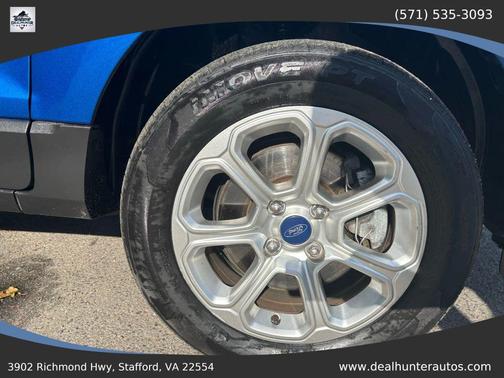 Blue 2018 Ford EcoSport SE