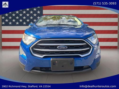 Blue 2018 Ford EcoSport SE