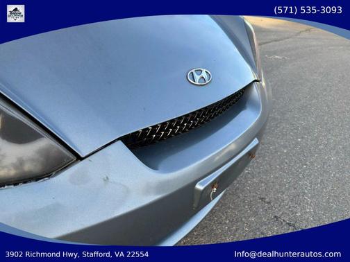 Blue 2006 Hyundai Tiburon GS