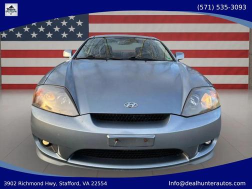 Blue 2006 Hyundai Tiburon GS