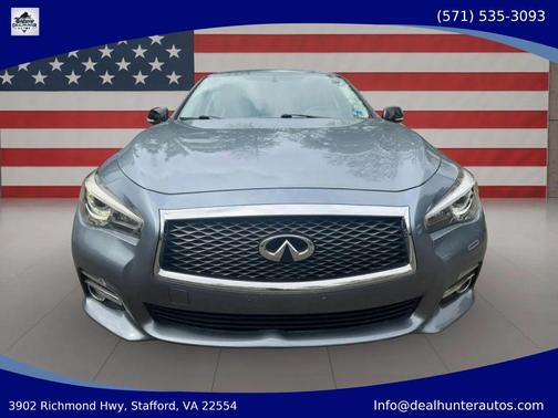 Blue 2015 INFINITI Q50 Base