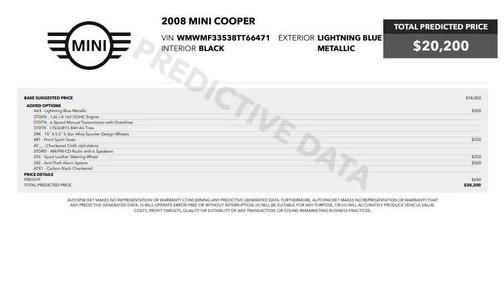 2008 MINI Cooper Base