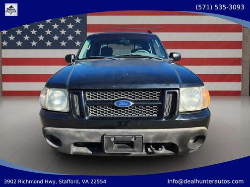 Black 2003 Ford Explorer Sport Trac XLS
