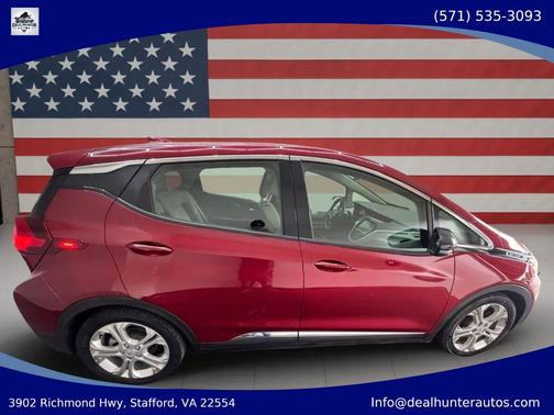 Cajun Red Tintcoat 2021 Chevrolet Bolt EV FWD LT