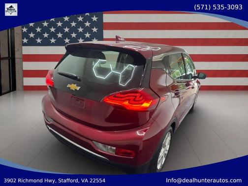 Cajun Red Tintcoat 2021 Chevrolet Bolt EV FWD LT
