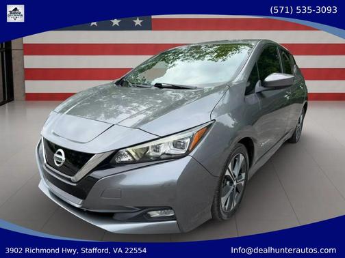 Gun Metallic 2018 Nissan Leaf SV