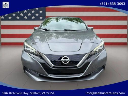 Gun Metallic 2018 Nissan Leaf SV