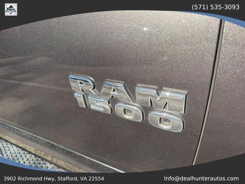 Granite Crystal Metallic Clearcoat 2016 RAM 1500 Big Horn