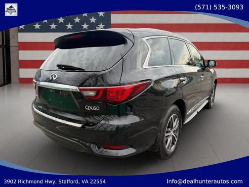 Black Obsidian 2019 INFINITI QX60 Luxe
