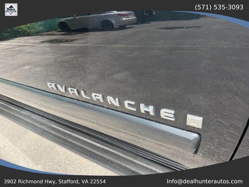 Black 2008 Chevrolet Avalanche 1500 LTZ