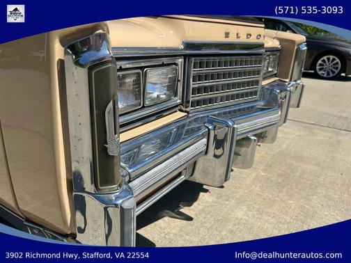 Brown 1978 Cadillac Eldorado Custom Biarritz Classic
