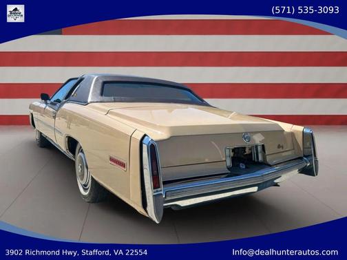 Brown 1978 Cadillac Eldorado Custom Biarritz Classic