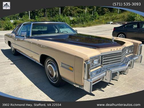 Brown 1978 Cadillac Eldorado Custom Biarritz Classic