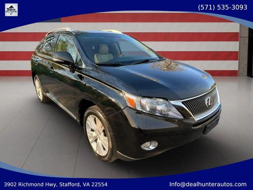 Black 2010 Lexus RX 450h Base