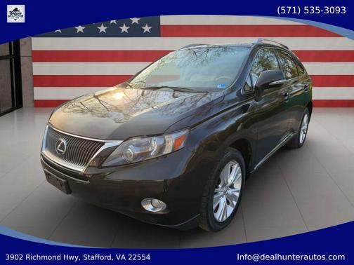 Black 2010 Lexus RX 450h Base