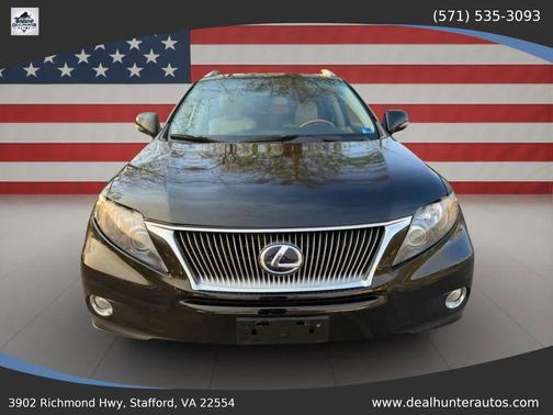Black 2010 Lexus RX 450h Base