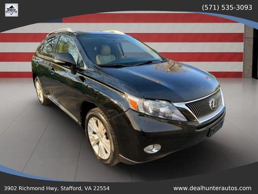 Black 2010 Lexus RX 450h Base