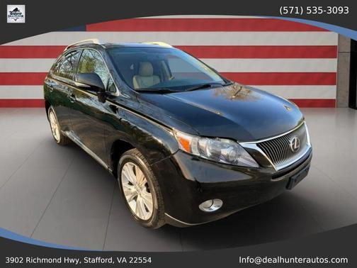 Black 2010 Lexus RX 450h Base
