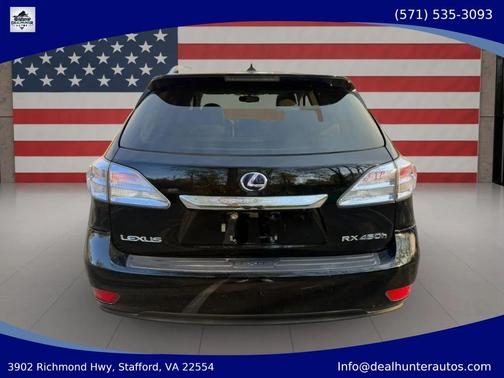 Black 2010 Lexus RX 450h Base