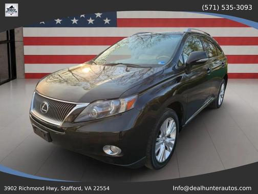 Black 2010 Lexus RX 450h Base