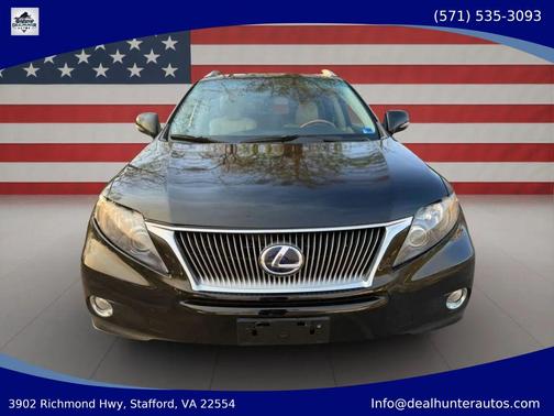 Black 2010 Lexus RX 450h Base