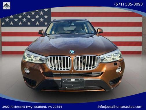 Brown 2017 BMW X3 xDrive35i