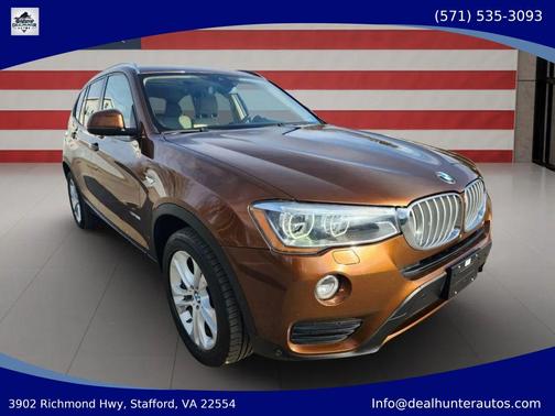 Brown 2017 BMW X3 xDrive35i