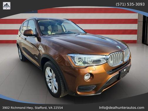 Brown 2017 BMW X3 xDrive35i