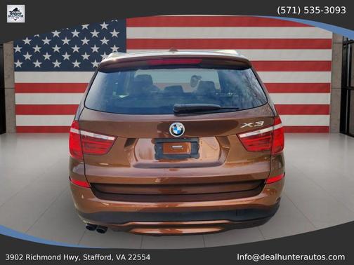 Brown 2017 BMW X3 xDrive35i