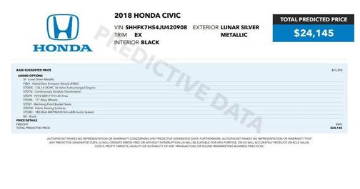 2018 Honda Civic EX