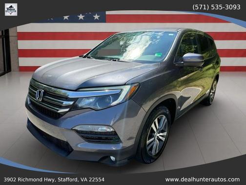 Modern Steel Metallic 2017 Honda Pilot EX-L