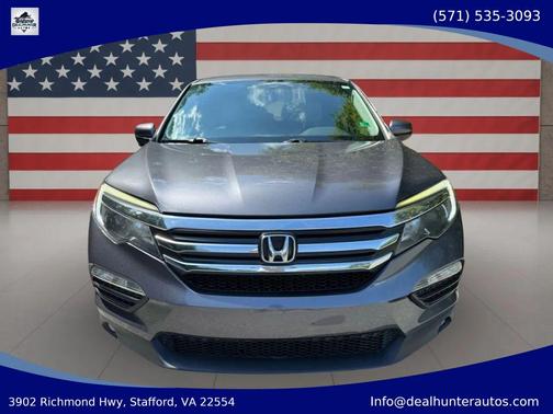 Modern Steel Metallic 2017 Honda Pilot EX-L
