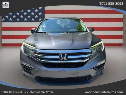 Modern Steel Metallic 2017 Honda Pilot EX-L