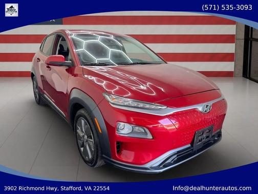 Pulse Red 2021 Hyundai KONA EV Ultimate