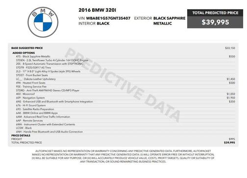 2016 BMW 320 i