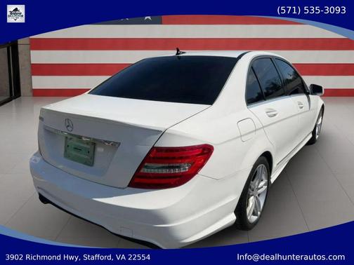 White 2013 Mercedes-Benz C-Class Luxury