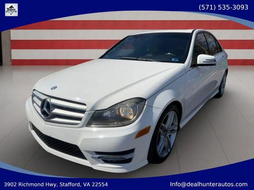 White 2013 Mercedes-Benz C-Class Luxury