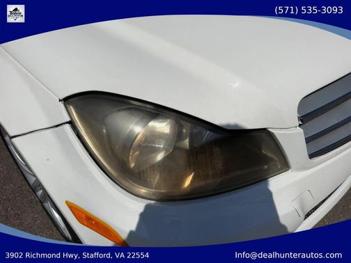 White 2013 Mercedes-Benz C-Class Luxury